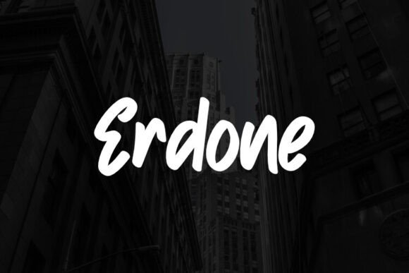 Erdone: A Font That Breathes Life into Every Design