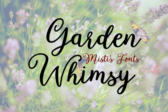 Garden Whimsy: A Font for Whimsical Branding