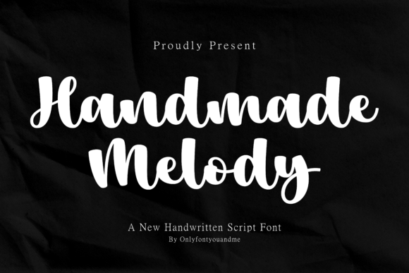 Handmade Melody: A Script Font for Warm, Creative Web Design