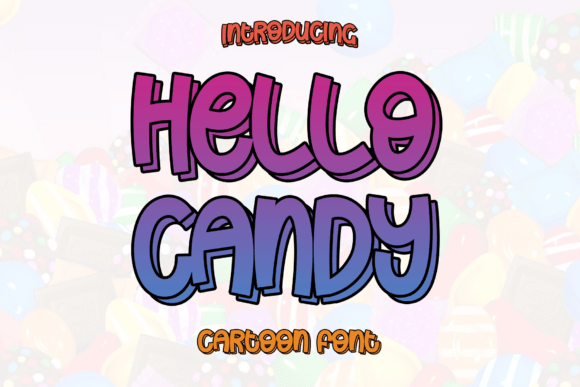 Hello Candy: A Sweet Script Font for Creative Makers