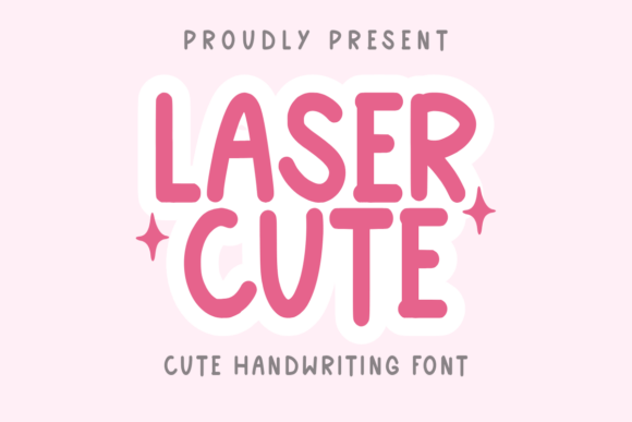 Laser Cute: A Script Font for Handmade Magic