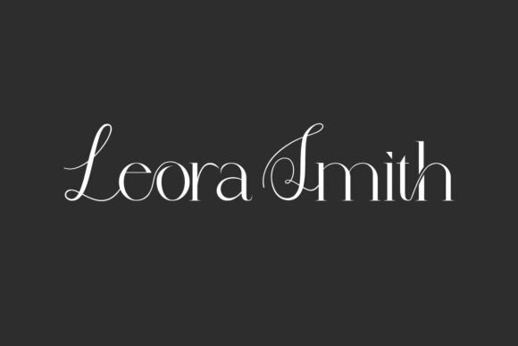 Leora Smith: A Font That Elevates Your Brand
