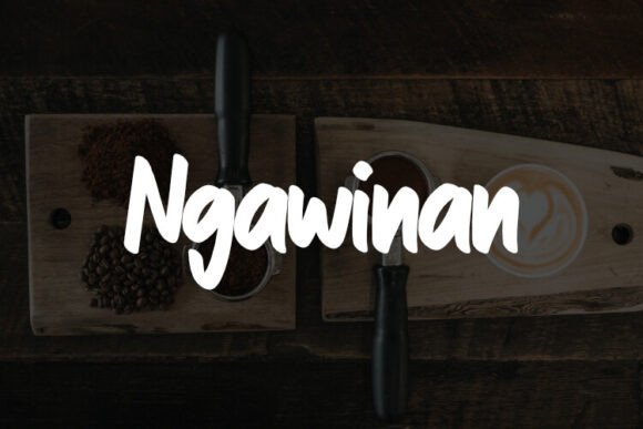 Ngawinan: The Font That Boosted My Bakery’s Brand