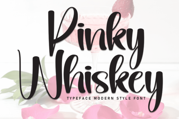 Pinky Whiskey: A Script Font for Modern Web Design