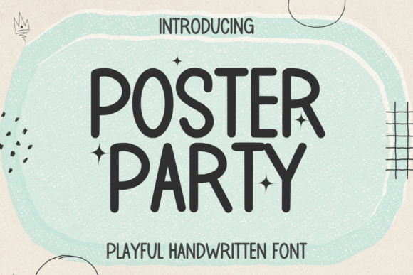 Poster Party Font Review: A Playful Script for Creative Projects