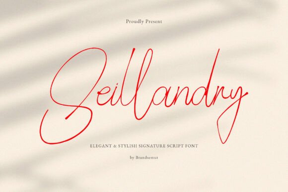 Seillandry: A Timeless Script Font for Digital Design