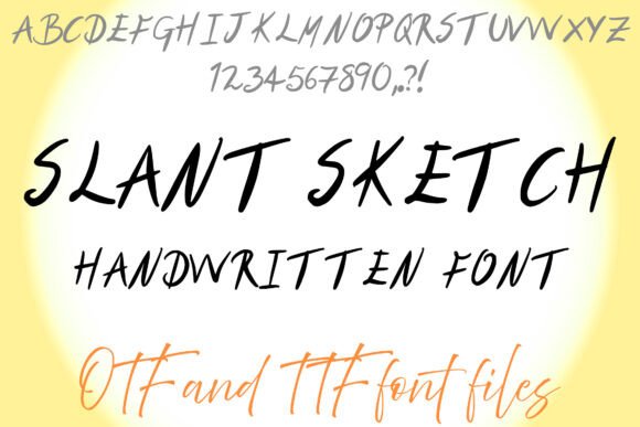 Slant Sketch: The Font That Elevates Your Digital Brand