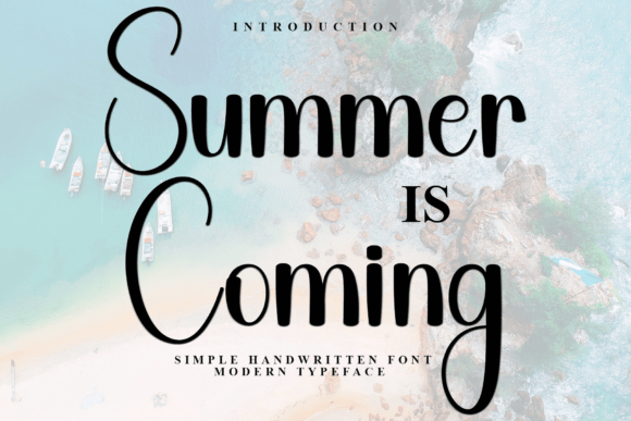 Summer Coming: A Timeless Handwritten Font for Branding