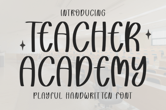 Teacher Academy: A Font for Thoughtful Design