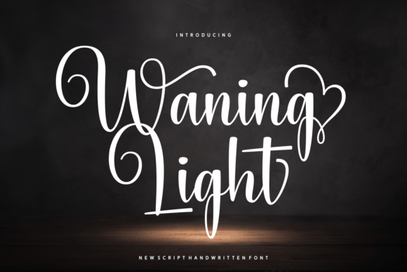 Waning Light: A Script Font for Warm, Elegant Web Design